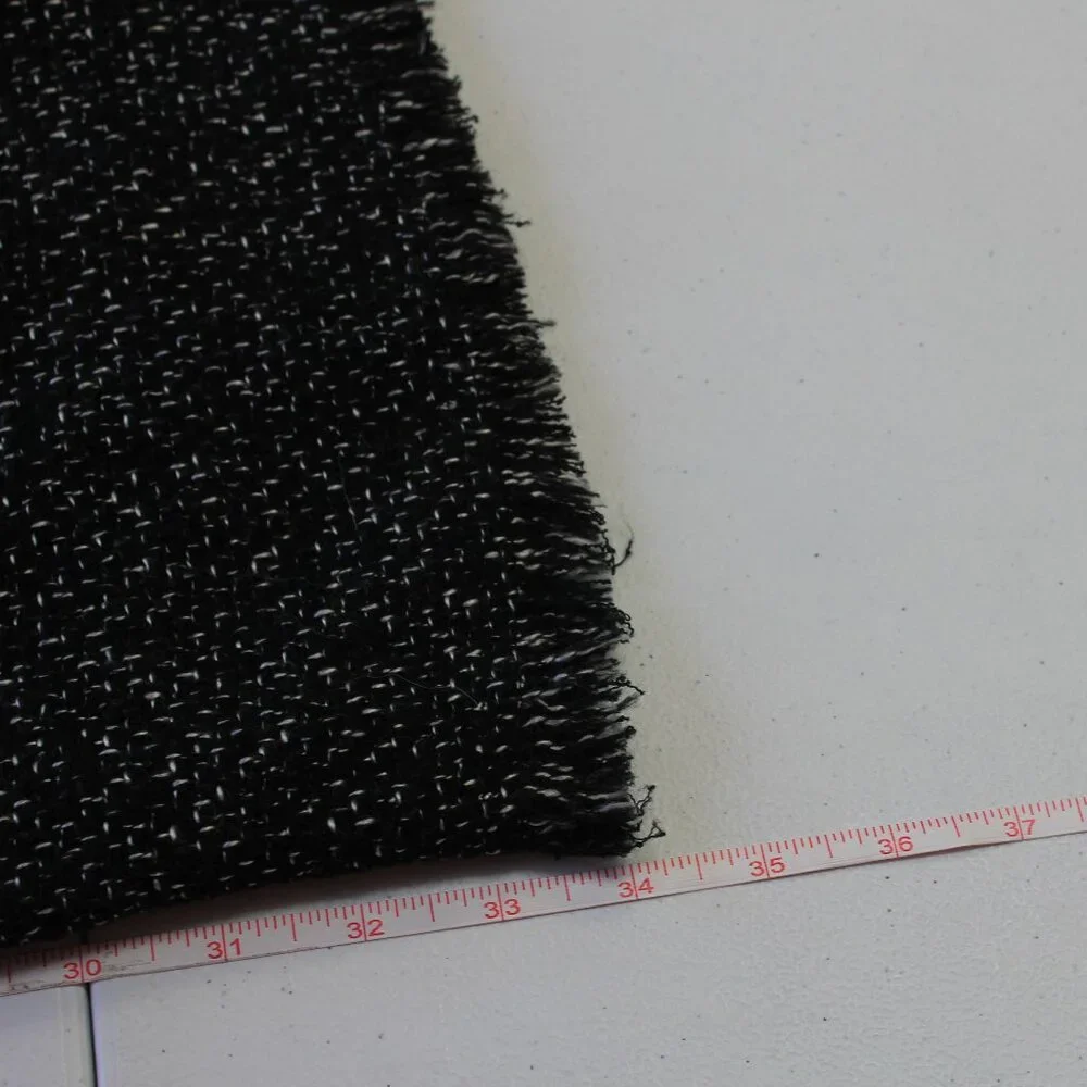 #394 Chico's Black Grey Speckled Dressy Skirt Size 2 (12) - Picture 7 of 10